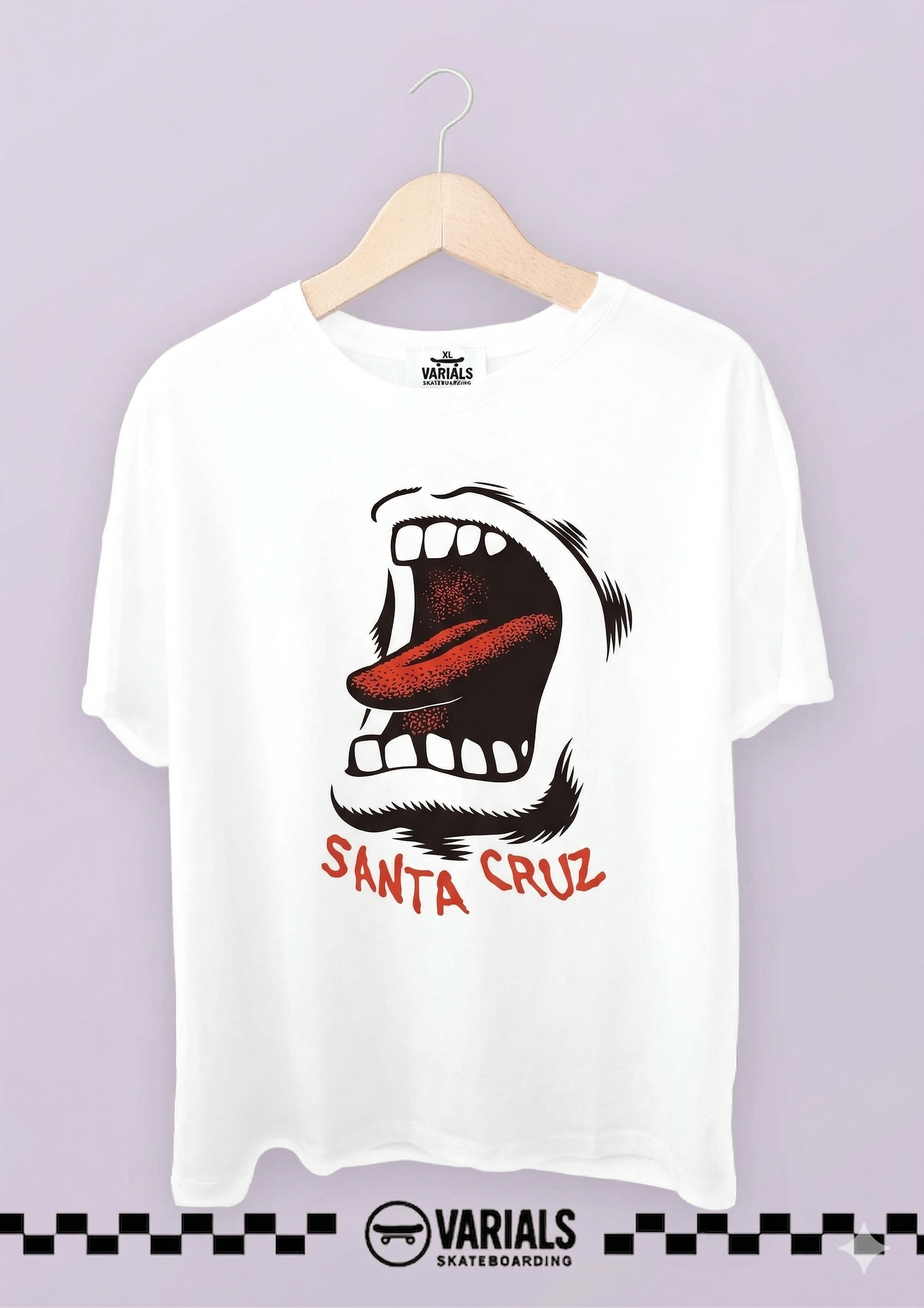 Remera diseño Santa Cruz