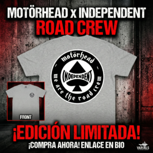 Remera  " motorhead" independent